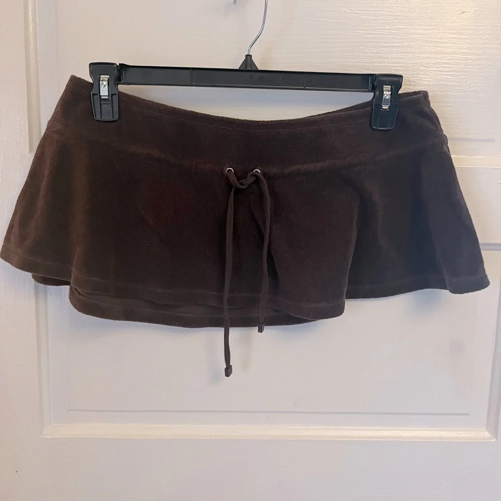 Terrycloth coverup skirt - Picture 1 of 4
